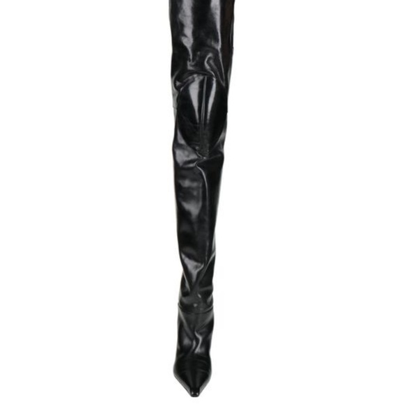 Alexander wang viola 65 thigh high slouch boots nwb 6 - Picture 3 of 9